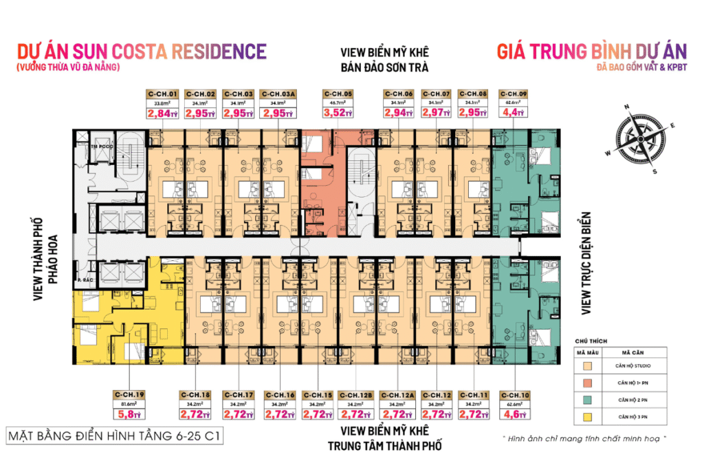 sun costa residence da nang