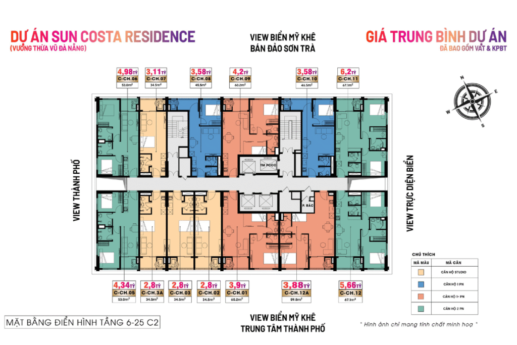 sun costa residence da nang