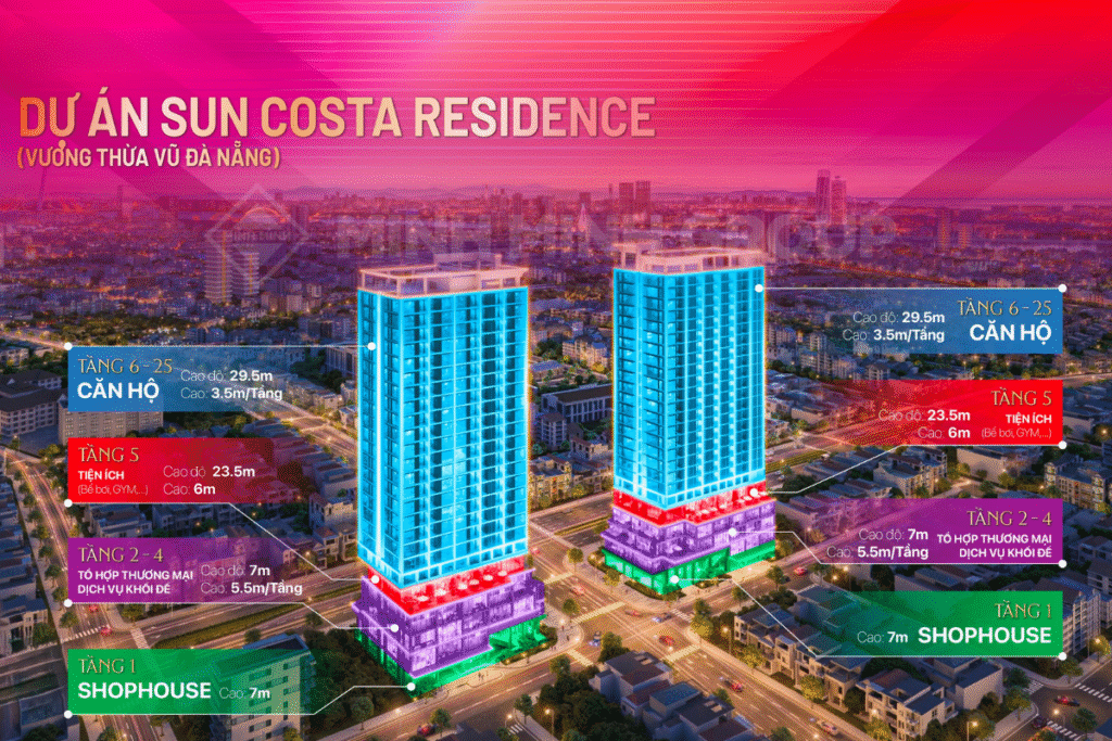 sun costa residence da nang